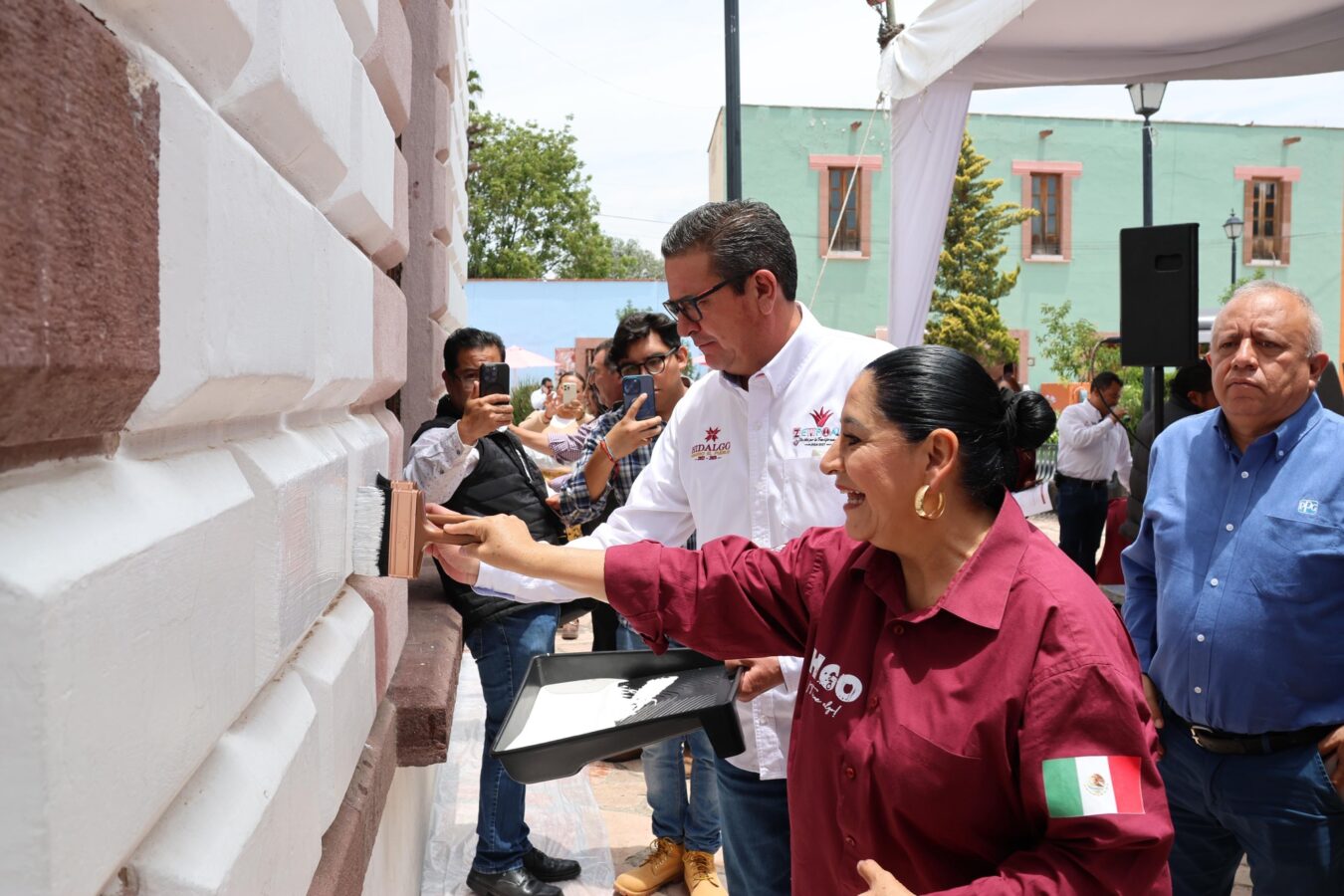 Zempoala, primer municipio en iniciar con el programa “Rutas Mágicas del Color”