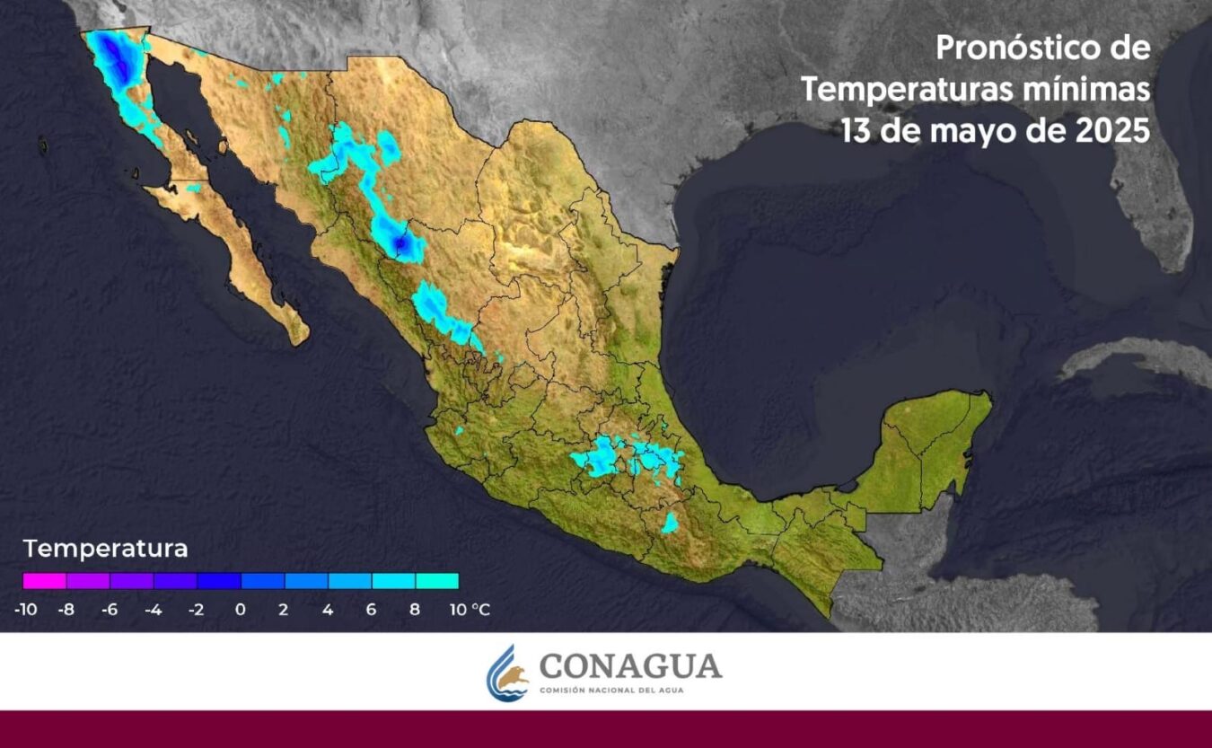 En Hidalgo, temperaturas máximas de 35 a 40 °C