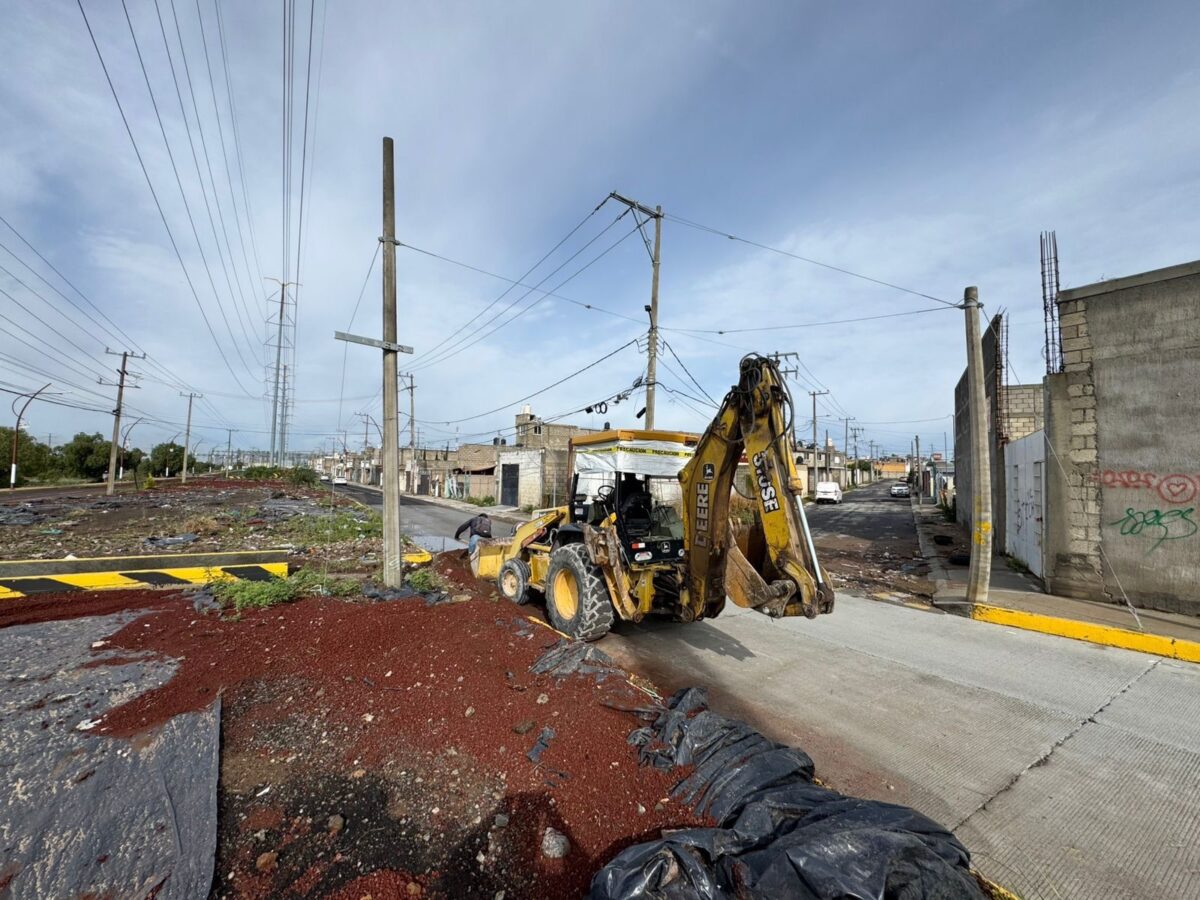 Implementa Mineral de la Reforma plan de limpieza y rehabilitación en zonas afectadas por la lluvia