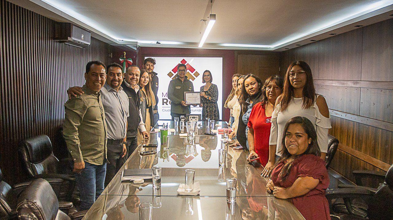 Entrega ITAIH calificación en transparencia a Mineral de la Reforma 