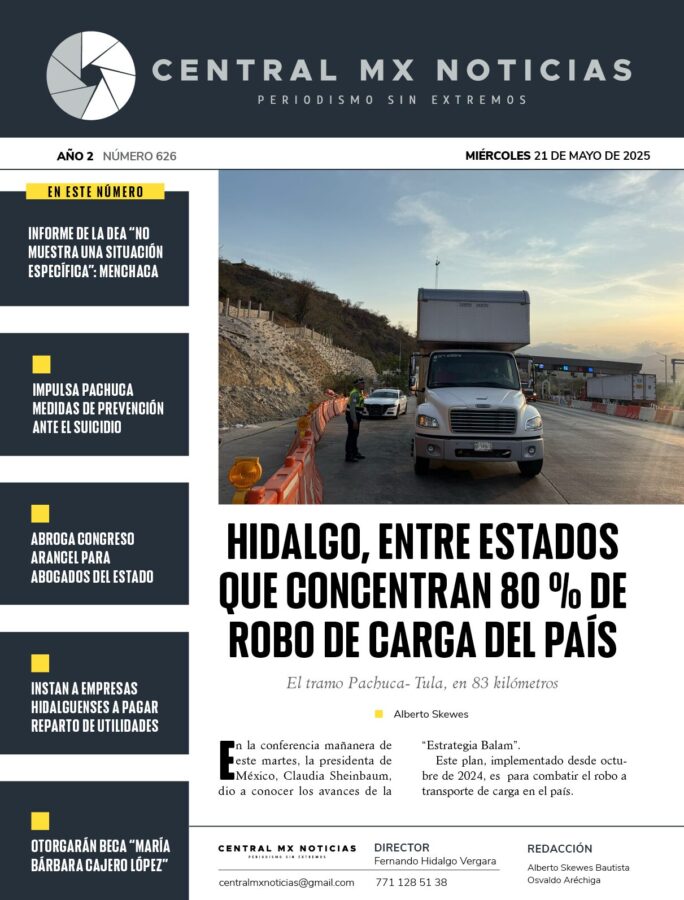 CentralMX – Miércoles 21 de mayo de 2025