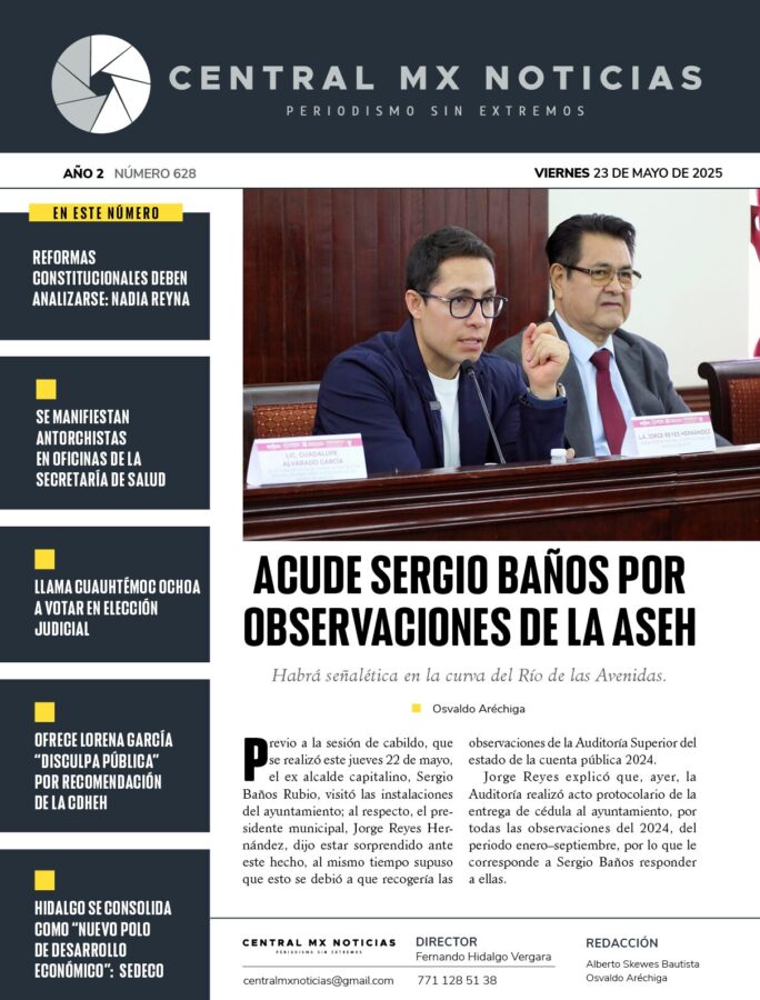 CentralMX – Viernes 23 de mayo de 2025