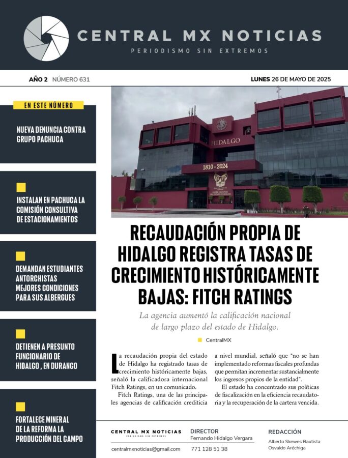 CentralMX – Lunes 26 de mayo de 2025
