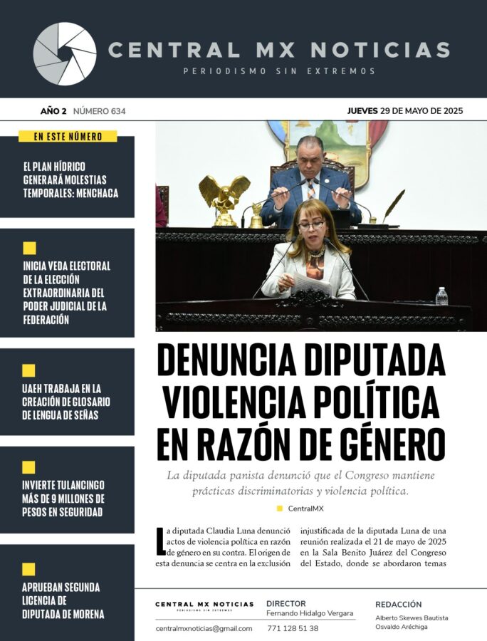 CentralMX – Jueves 29 de mayo de 2025