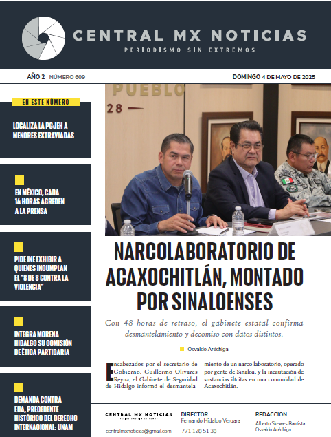 CentralMX – Domingo 4 de mayo de 2025