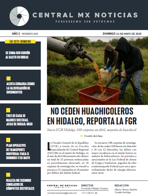 CentralMX – Domingo 11 de mayo de 2025