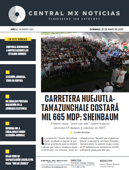 CentralMX – Domingo 25 de mayo de 2025