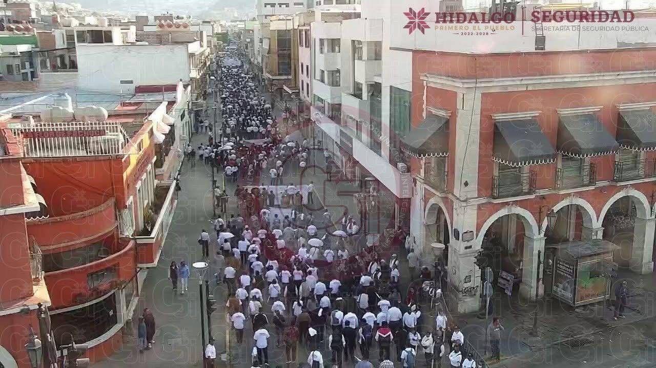 Cortes a la circulación en Pachuca por desfile del 1 de mayo.