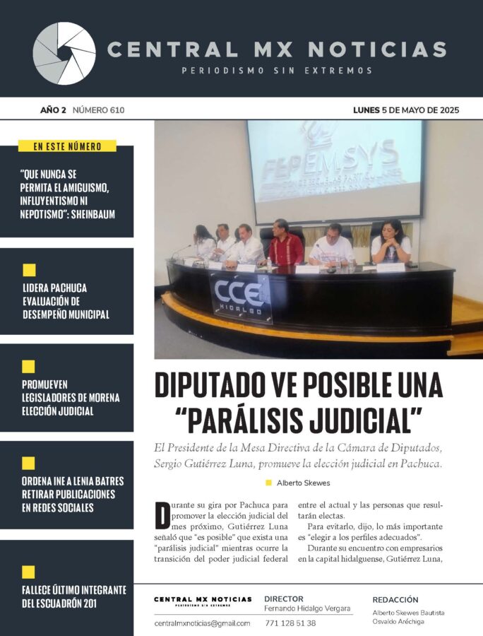 CentralMX – Lunes 5 de mayo de 2025