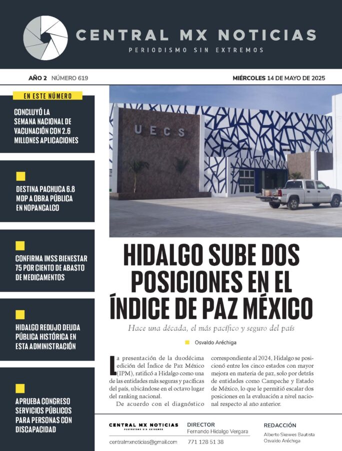 CentralMX – Miércoles 14 de mayo de 2025