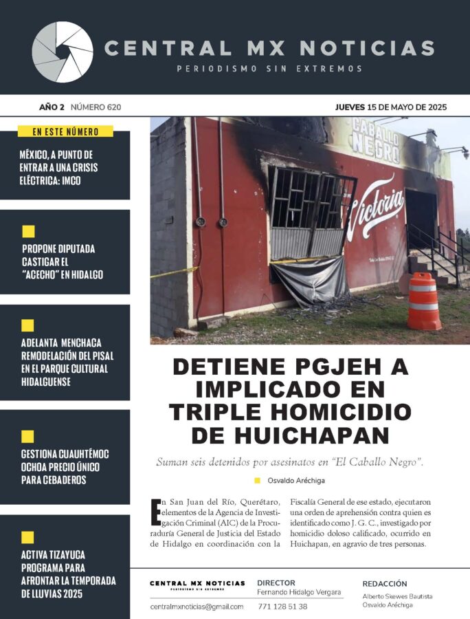 CentralMX – Jueves 15 de mayo de 2025