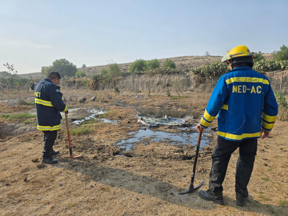 Detectan toma clandestina de combustible en Mineral de la Reforma