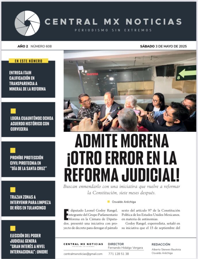 CentralMX – Sábado 3 de mayo de 2025