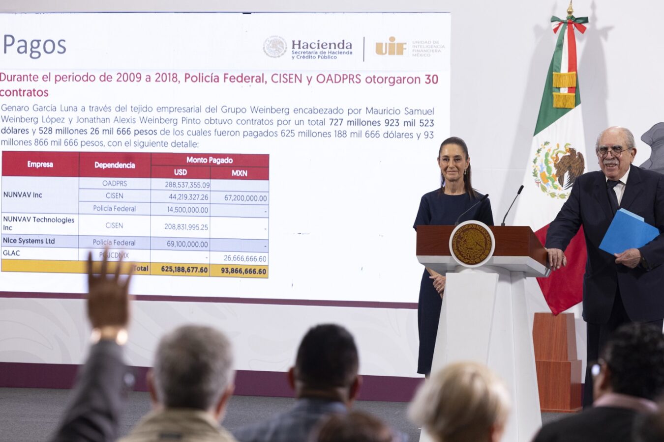 En caso de García Luna, hay justicia dice Sheinbaum 