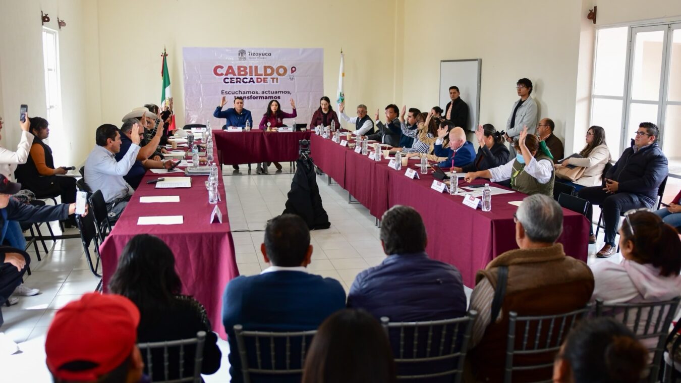 Realizan “Cabildo Cerca de Ti” en el fraccionamiento Rancho Don Antonio de Tizayuca