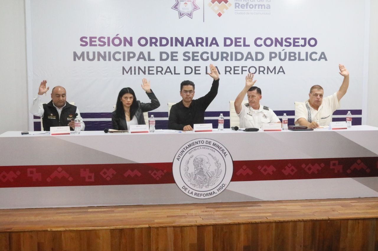 Seguridad Pública, eje central en Mineral de la Reforma: Medécigo