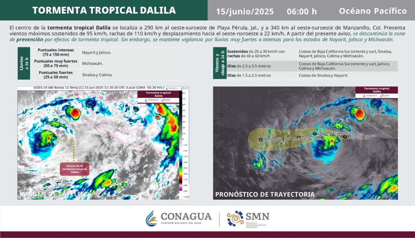 Pronostican para Hidalgo lluvias fuertes y muy fuertes