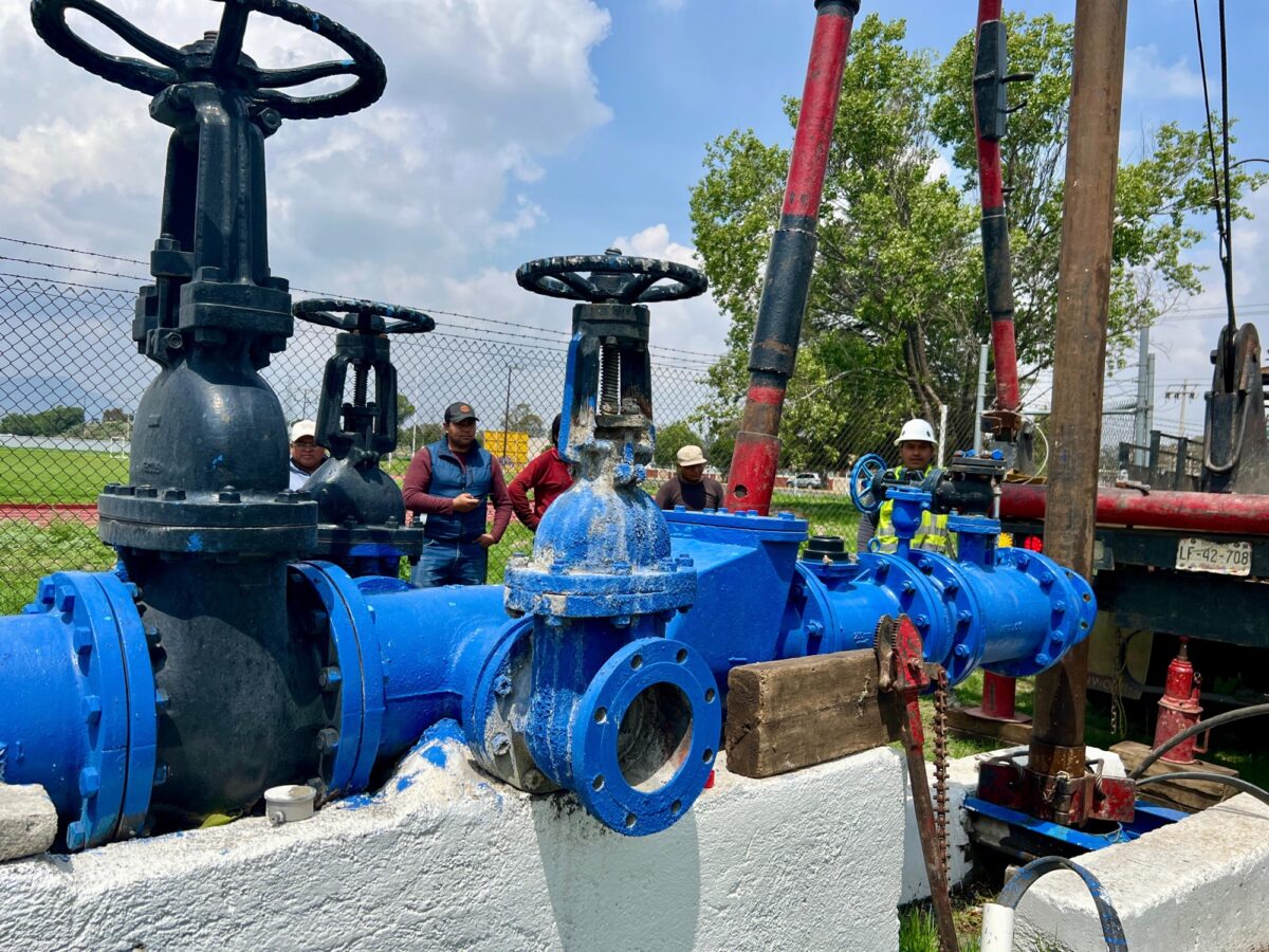 Realiza Tepeapulco intervención en el Pozo 1-S en Ciudad Sahagún
