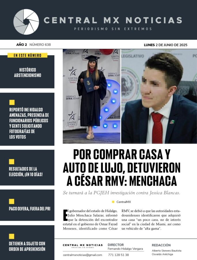 CentralMX – Lunes 2 de junio de 2025