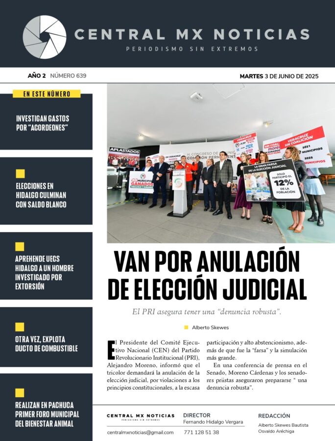 CentralMX – Martes 3 de junio de 2025