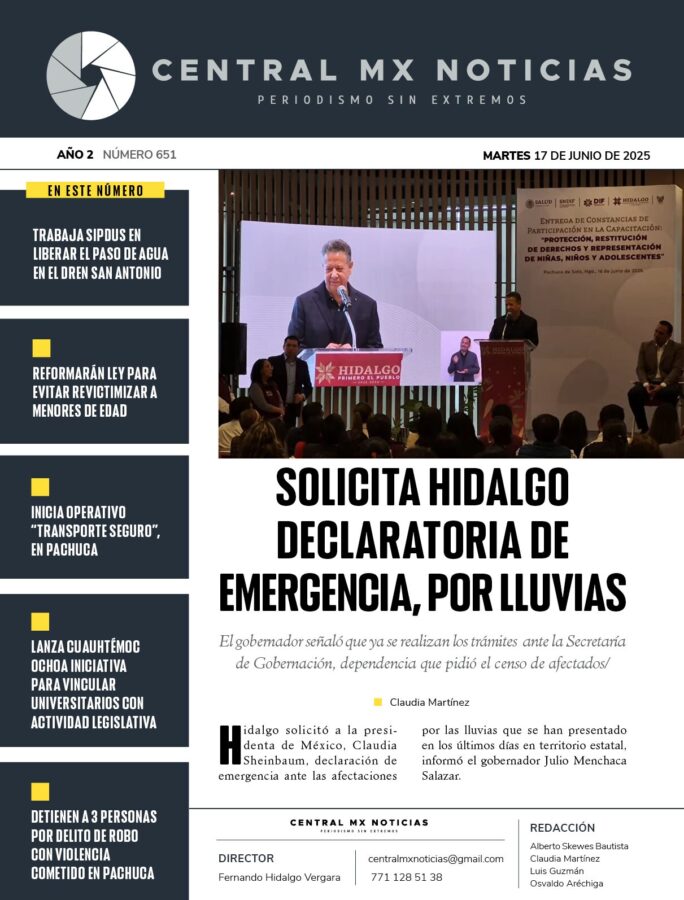 CentralMX – Martes 17 de junio de 2025