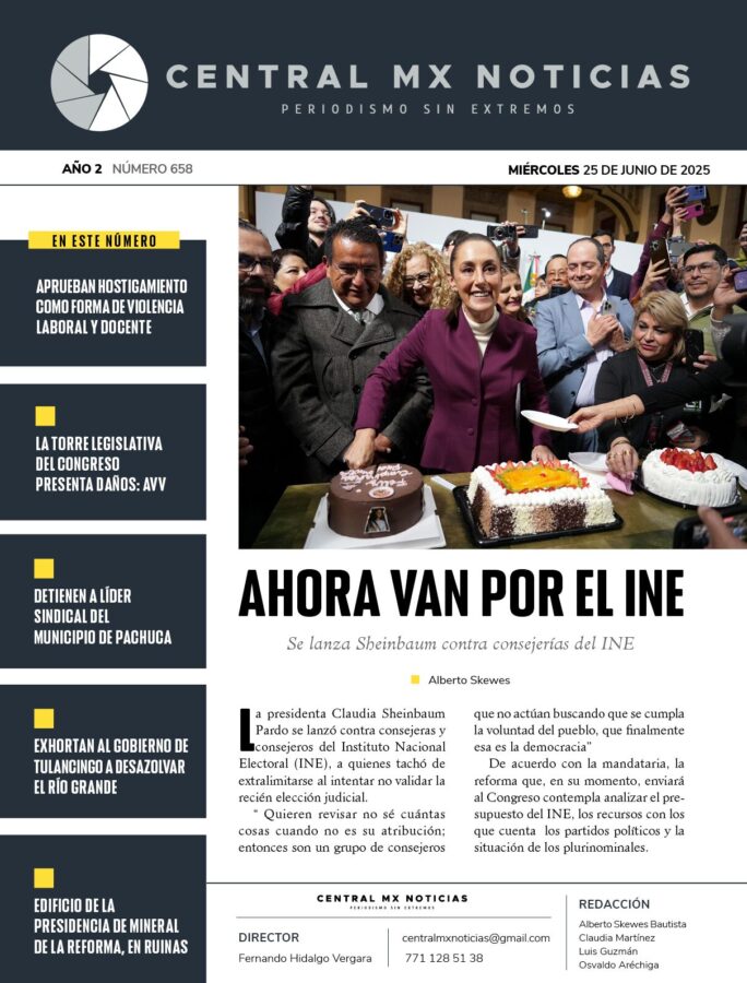 CentralMX – 25 de junio de 2025