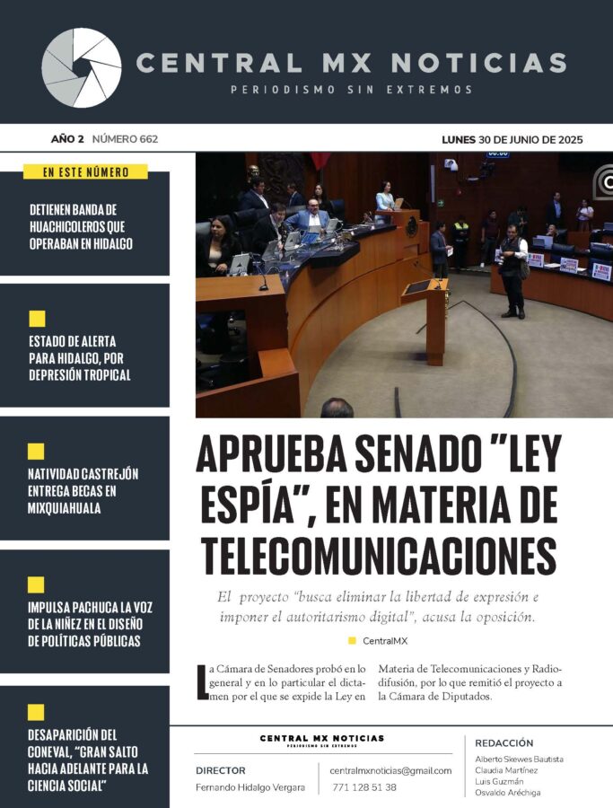 CentralMX – Lunes 30 de junio de 2025
