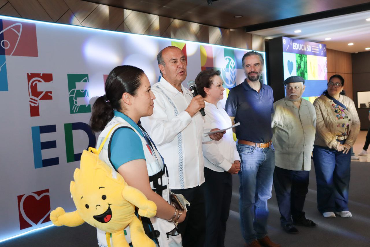 Asiste titular de SEPH a inauguración de la Feria EDUCA 2025