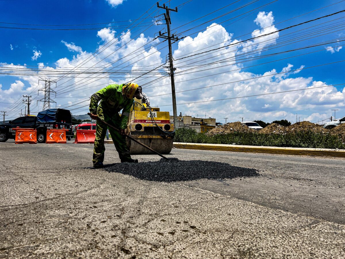 Inicia “Campaña Permanente de Bacheo” en Ciudad Sahagún