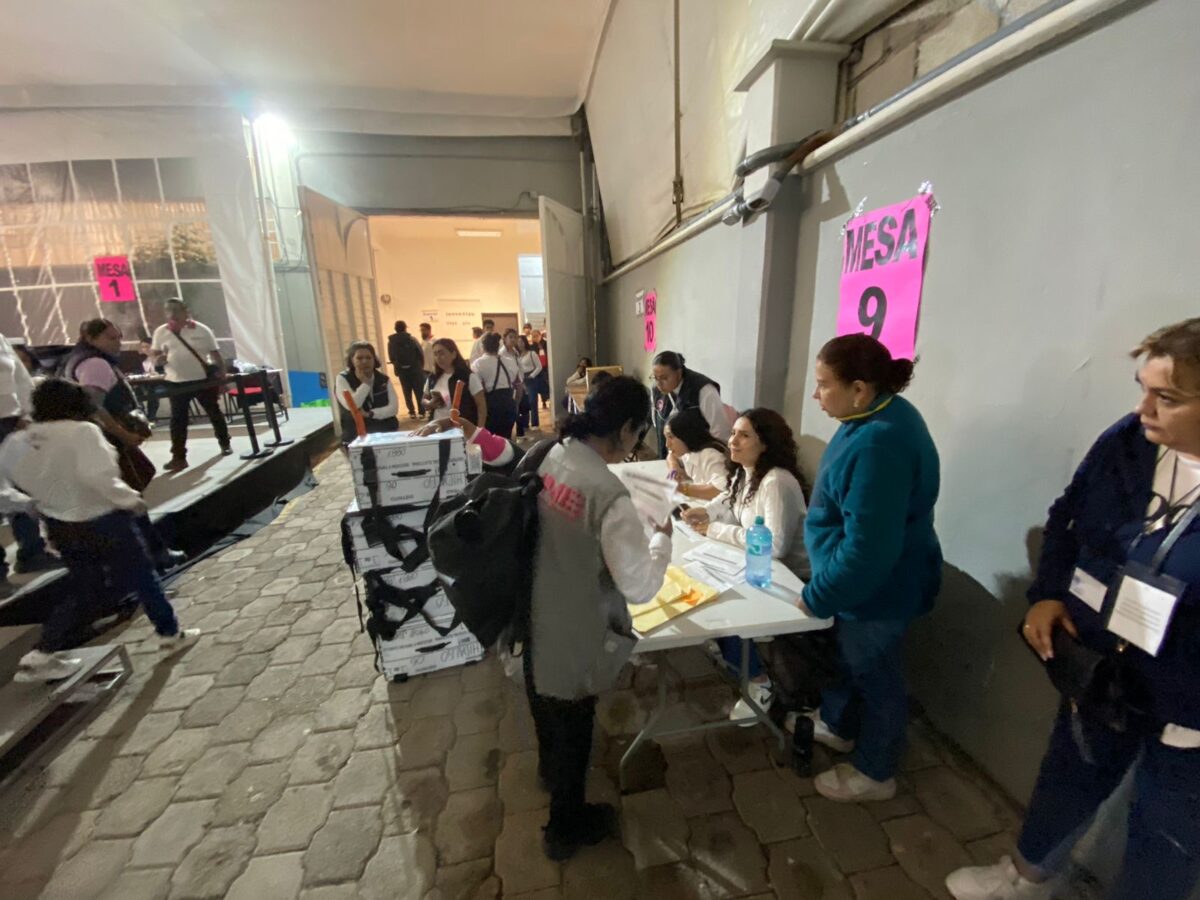 Inicia conteo de paquetes electorales del PJF