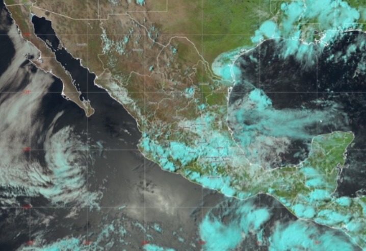 Se formó el potencial ciclón tropical Cinco-E en el Pacífico