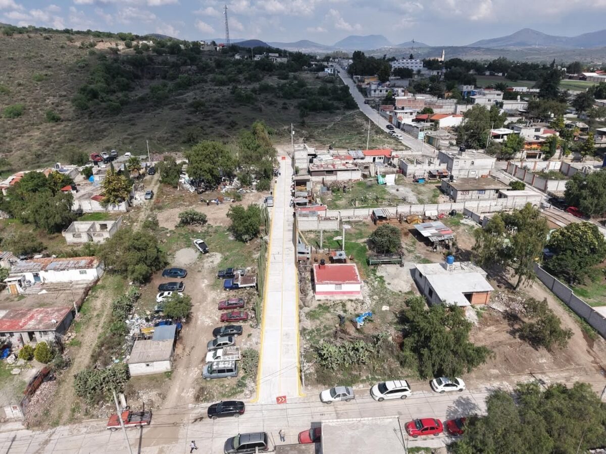 Entrega Francisco Ramírez obras de infraestructura en 6 comunidades de Zempoala