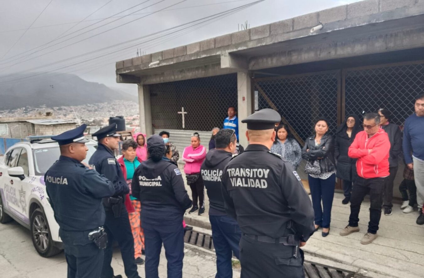 Trabaja policía municipal en las colonias de Pachuca