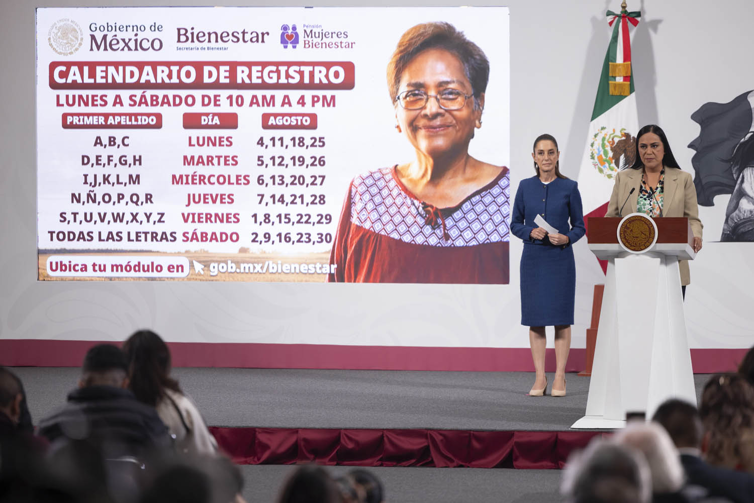 Iniciará en agosto el registro a la Pensión Mujeres Bienestar 