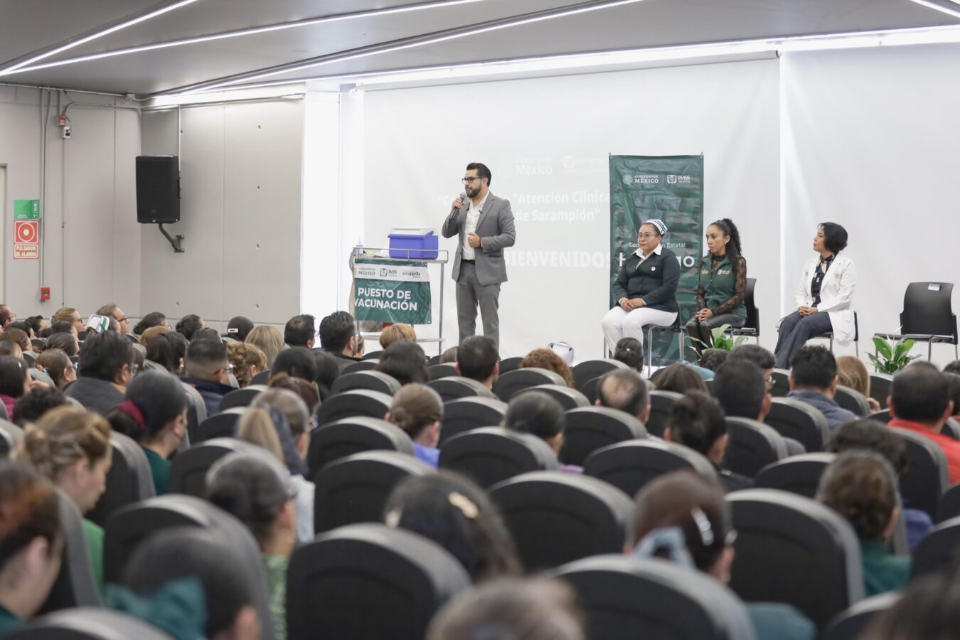 Realiza IMSS Bienestar acciones preventivas ante alerta epidemiológica por sarampión