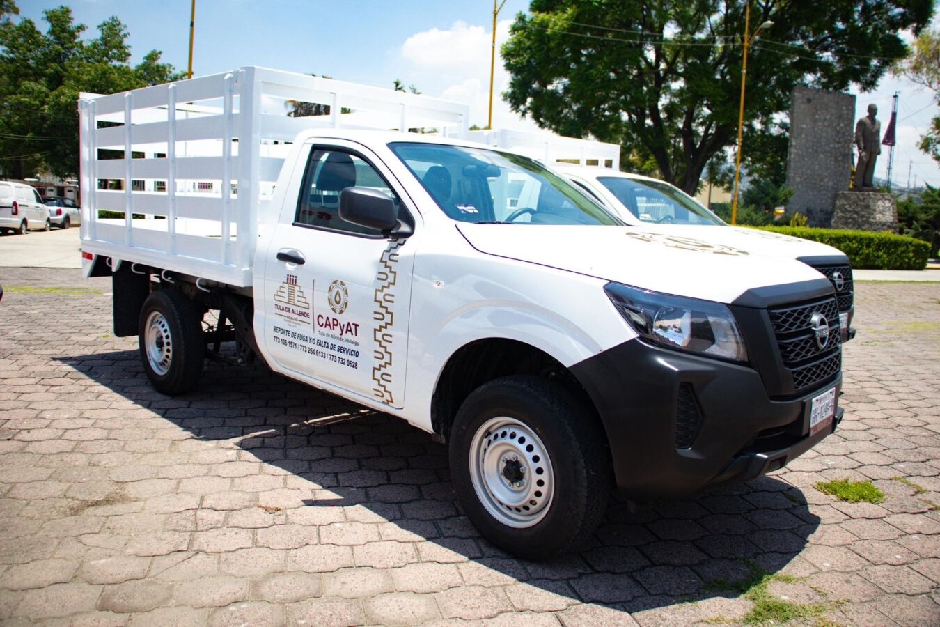 Entrega Tula de Allende nuevo parque vehicular a la CAPyAT