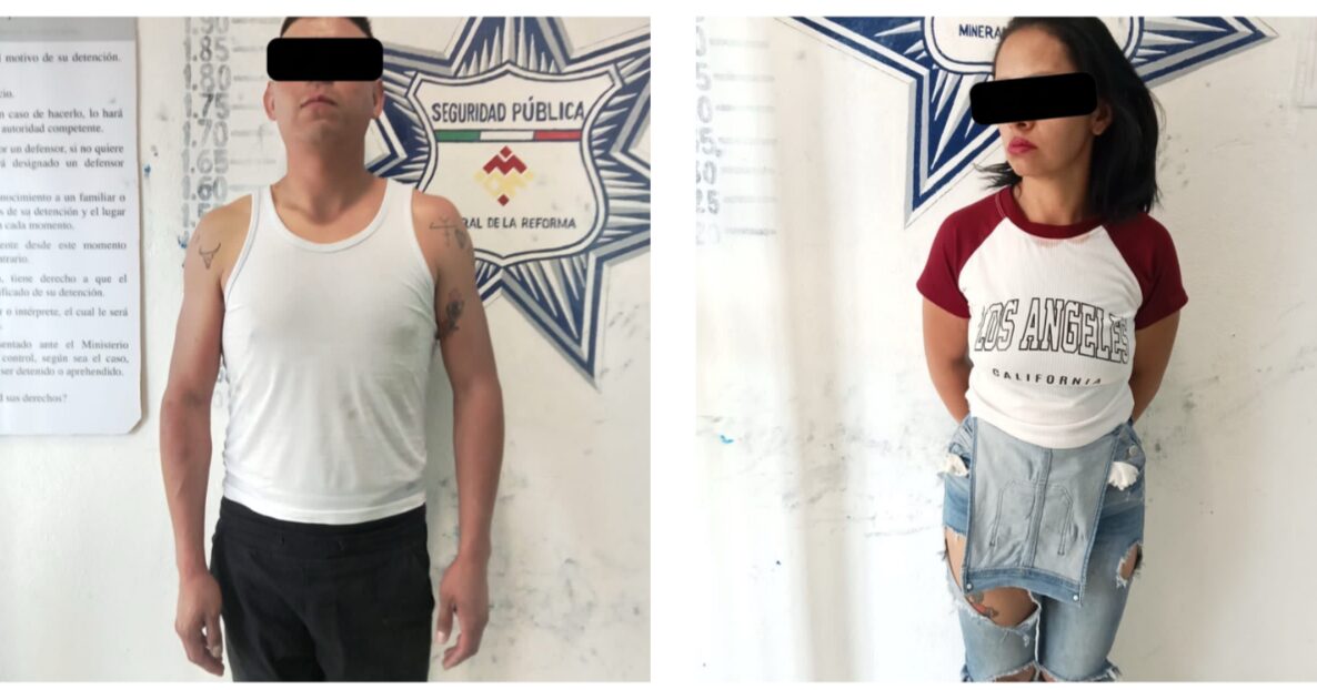 Detienen en Mineral de la Reforma a dos en posesión de droga sintética