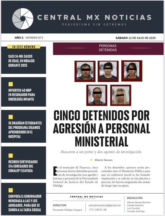 CentralMX – Sábado 12 de julio de 2025