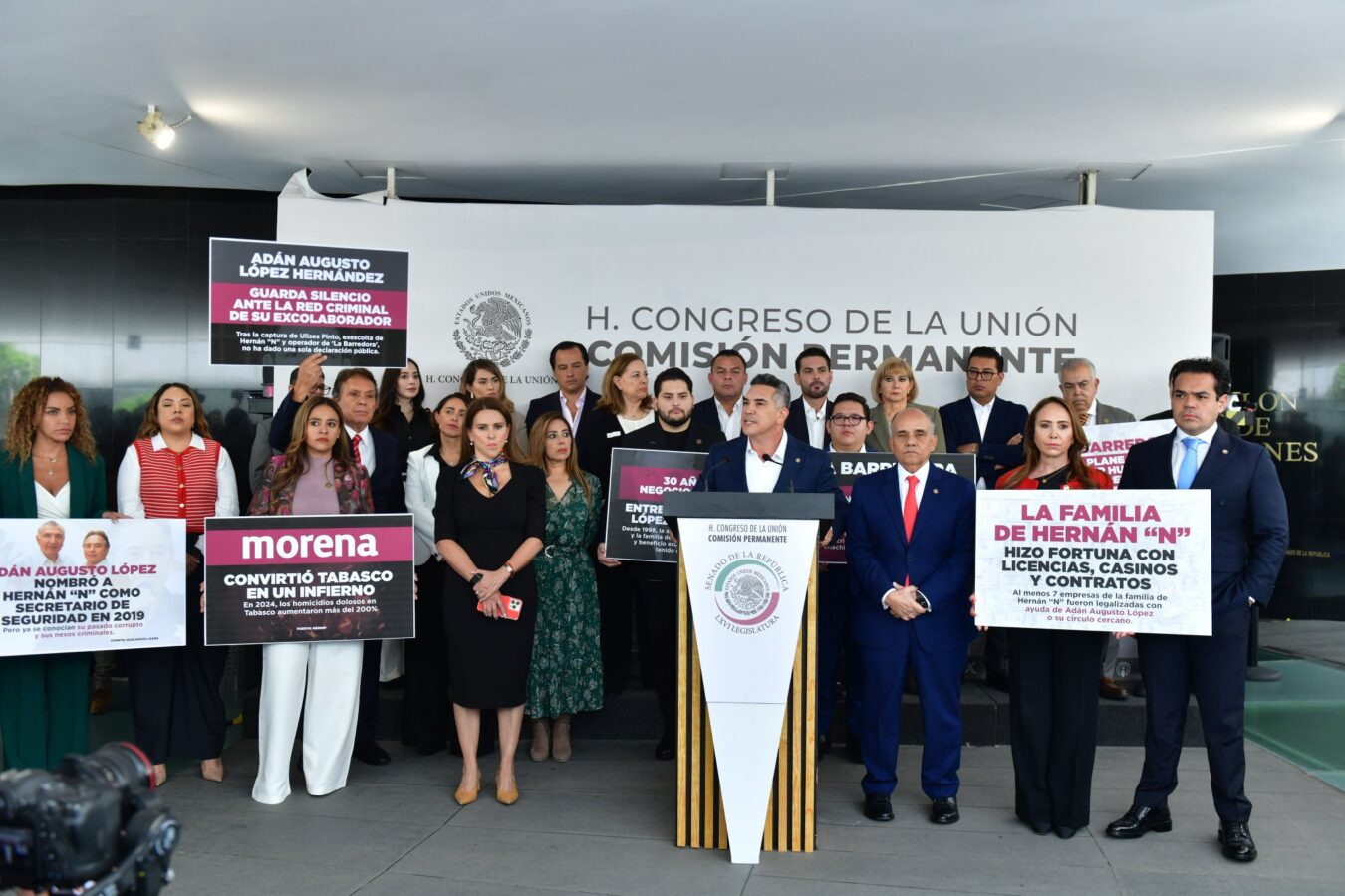 Denuncia el PRI a AMLO y López Gatell.