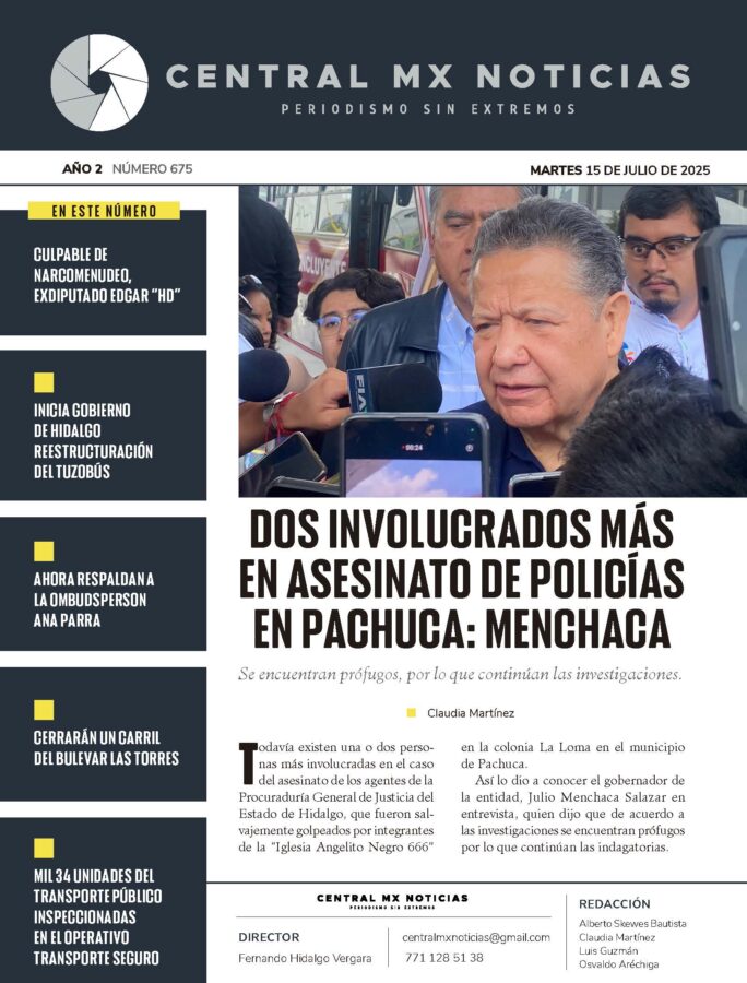 CentralMX – Martes 15 de julio de 2025