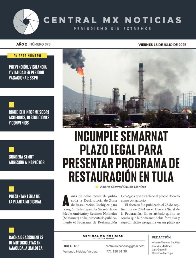CentralMX – Viernes 18 de julio de 2025