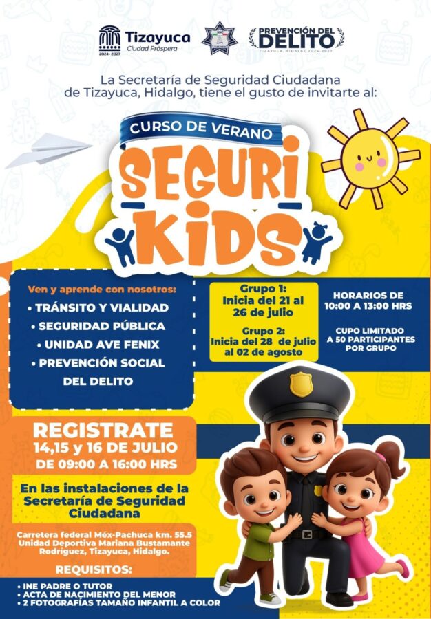 Abre sus puertas la Secretaría de Seguridad Ciudadana con curso de verano