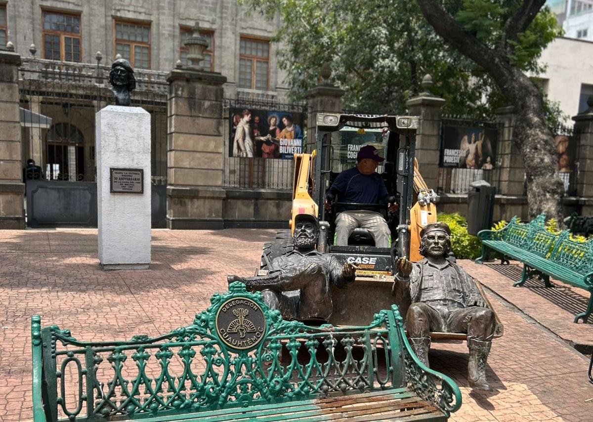 Ilegal, retiro de estatuas en la CDMX: Sheinbaum 