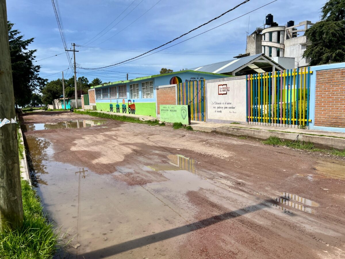 Inician obras de pavimentación con concreto hidráulico en Tepeapulco
