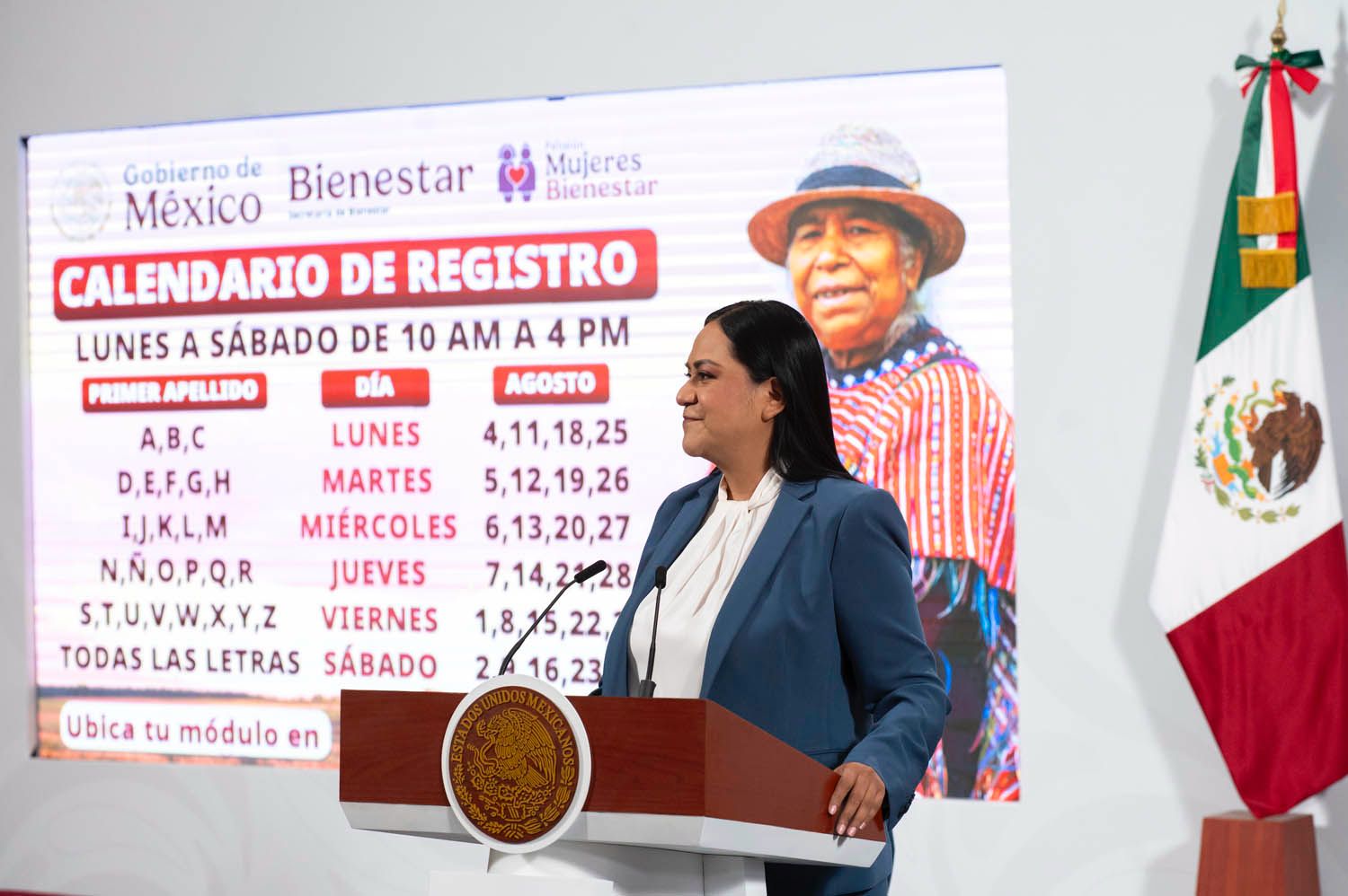 Iniciará el registro a la pensión Mujeres Bienestar 
