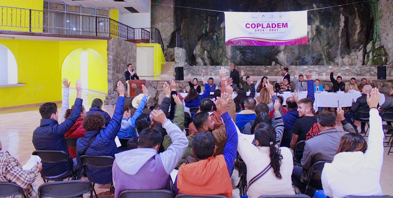Realiza Omitlán de Juárez la Primera Sesión de COPLADEM 2025