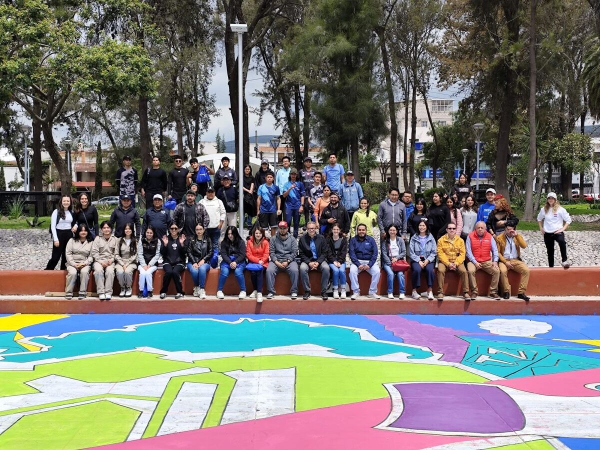 Renuevan imagen de la cancha del Parque Hidalgo con proyecto artístico comunitario