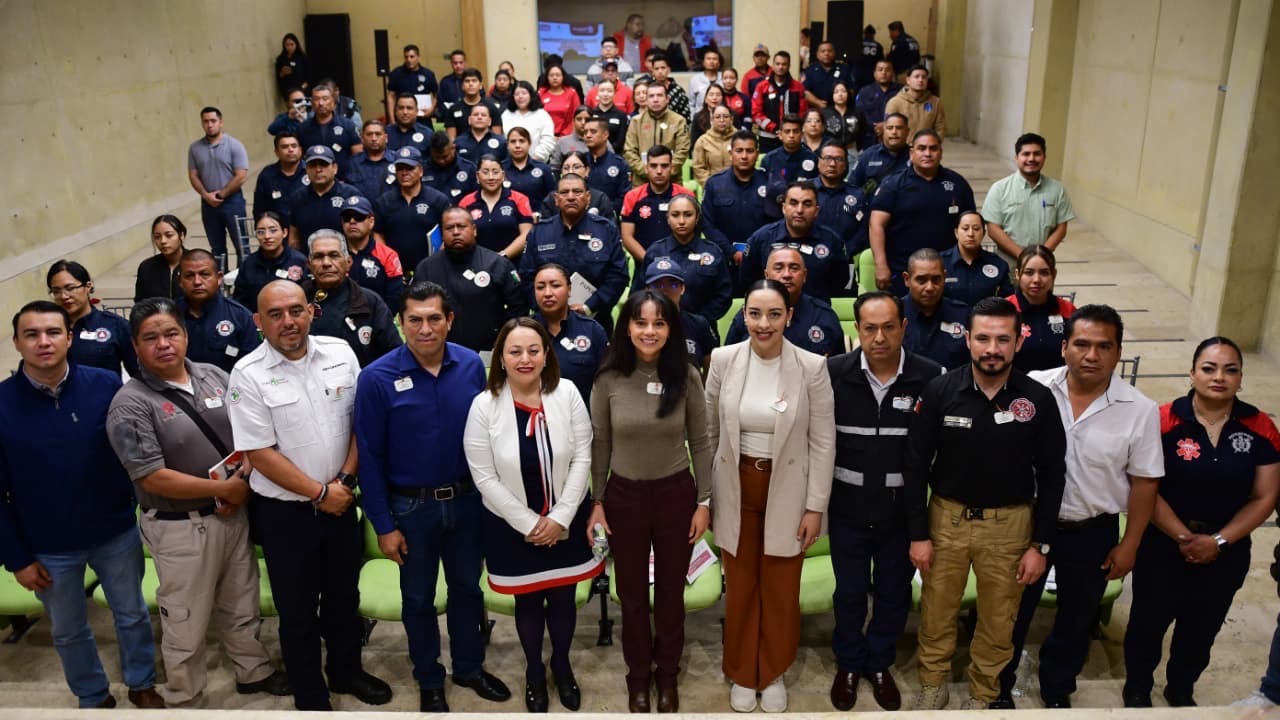 Refuerza personal de PC y Bomberos de Tizayuca capacidades en atención prehospitalaria con jornada de actualización