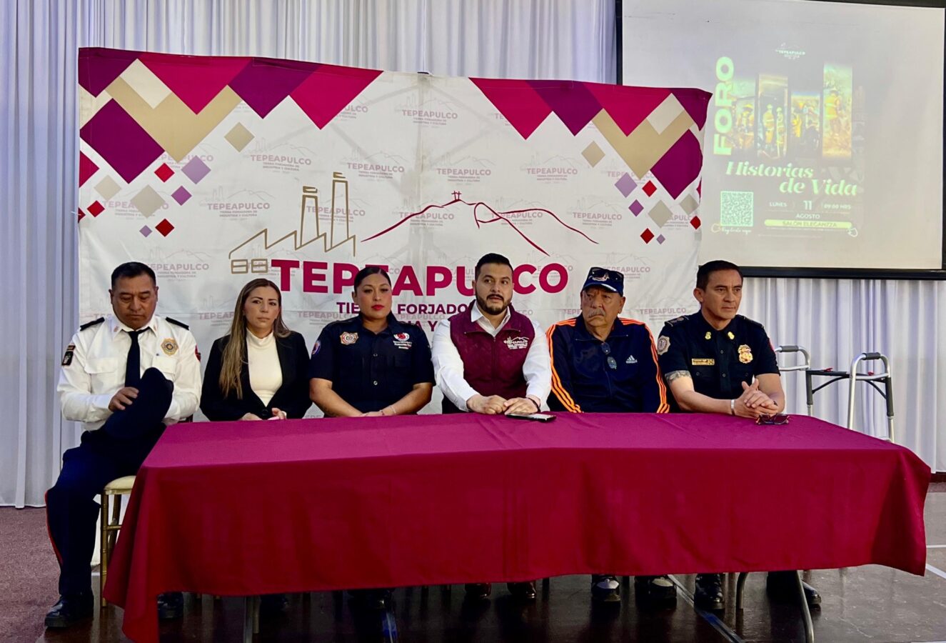 Bomberos de Tepeapulco estremecen con sus “Historias de Vida”
