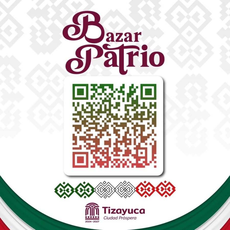 Invita gobierno de Tizayuca a comerciantes locales a participar en Bazar Patrio 2025